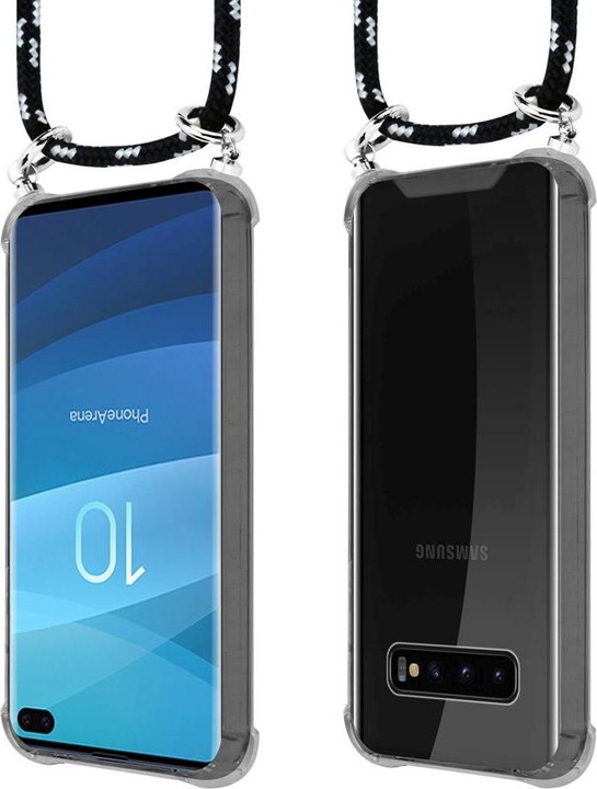 Produktbild Cadorabo TPU Handy Kette SILBER Cover