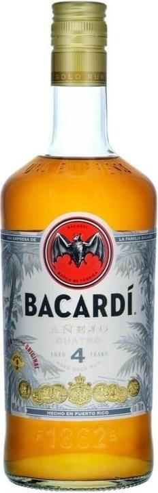 Immagine prodotto Bacardi Añejo 4 (1 x 70 cl)