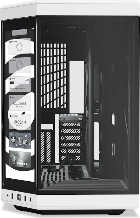 Image du produit Hyte Y70 Touch White (blanc, verre trempé) (E-ATX, ATX, ITX, mATX)