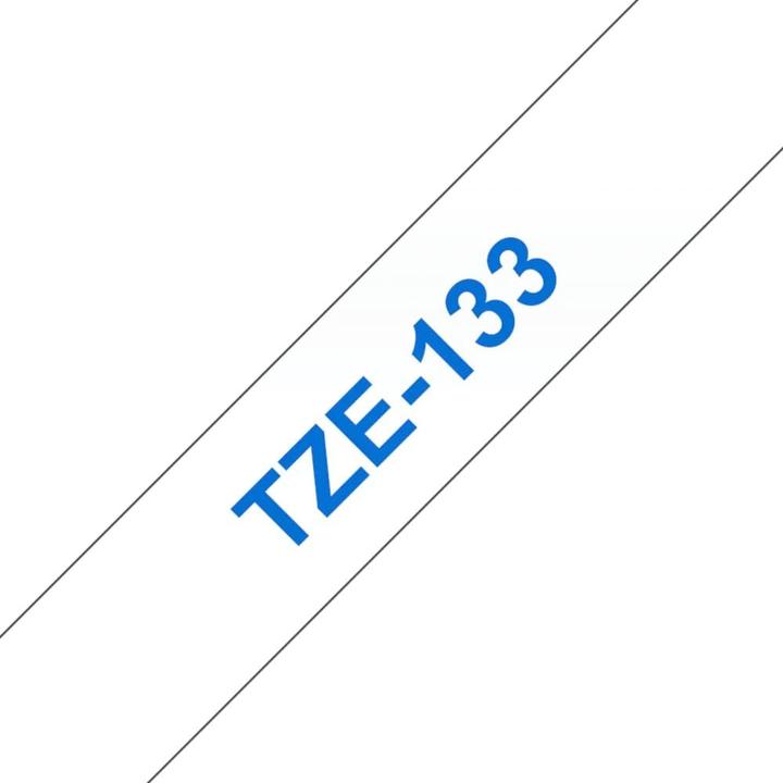 Produktbild Brother Tze-133 (1.20 cm, Transparent, Blau)