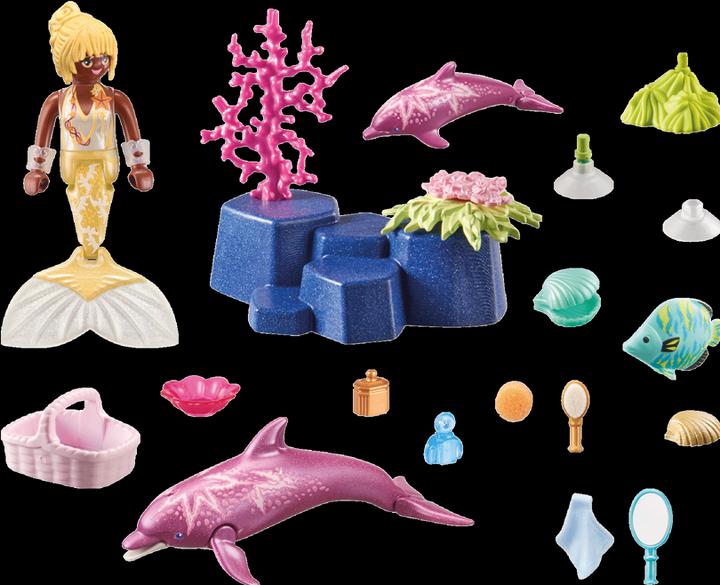 Actual product image Playmobil Mermaid with Dolphins (71501, Playmobil Princess Magic)