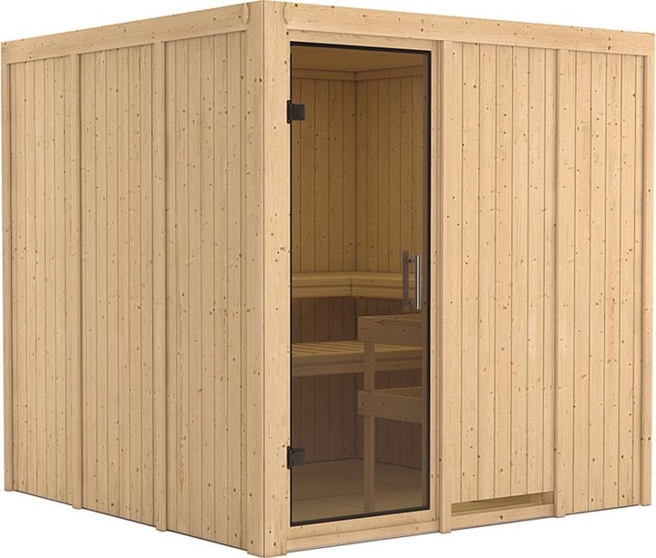 Actual product image Karibu Rodin without roof rim (Without oven)
