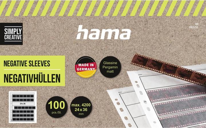 Produktbild Hama Negativhüllen 24x36 mm Pergamentpapier (22510000) (31 x 26 cm)