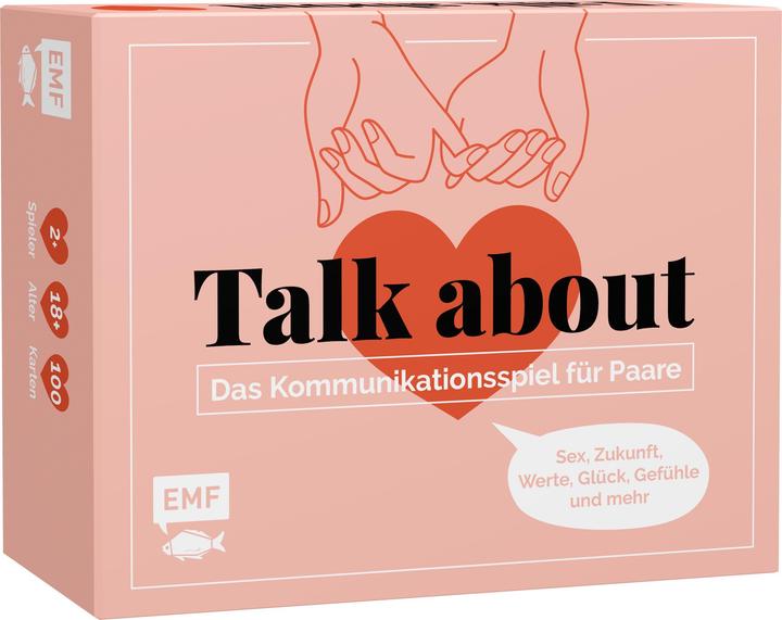 Jeu de cartes : Talk about - le jeu de communication pour les couples (Jeu de cartes, Allemand)