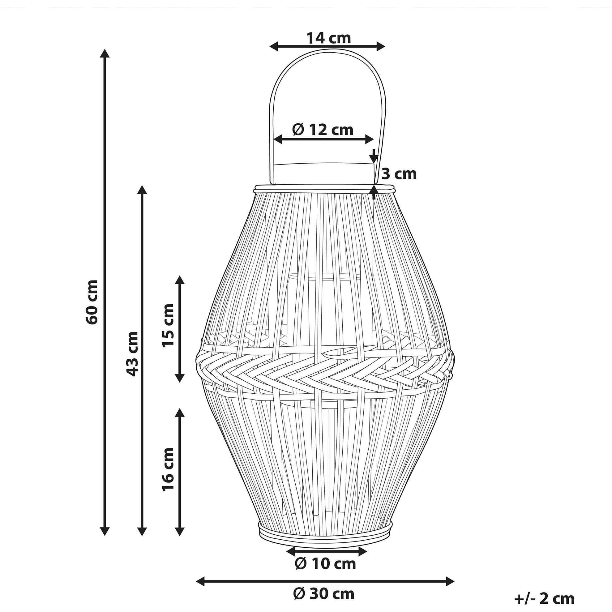 Thumbnail - Beliani, Laterne, Panat (1 x)