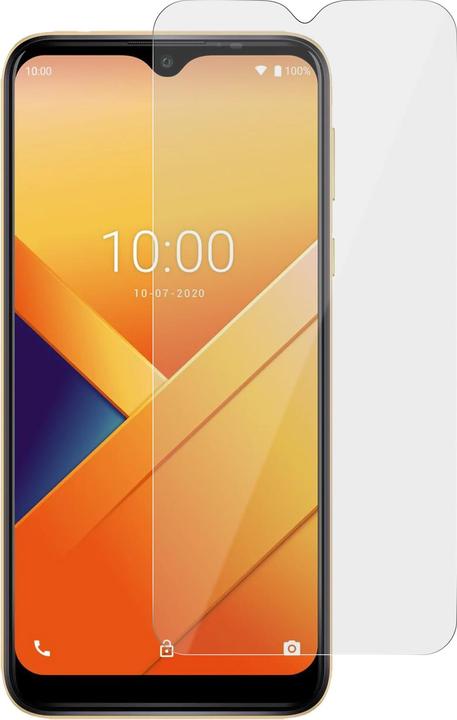 Actual product image Avizar Crystal clear film, glass screen protector (1 Piece, Wiko Y81)