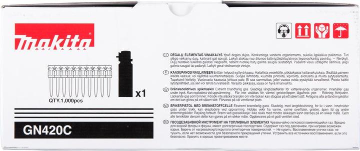 Produktbild Makita FUEL CELL AND PREMIUM PIN 3.1X15 1000PCS