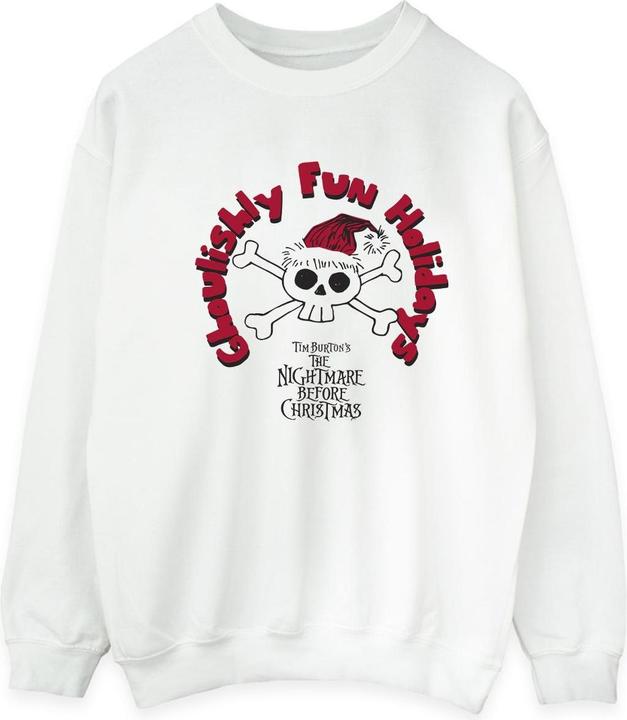 Image du produit Disney - Sweat THE NIGHTMARE BEFORE CHRISTMAS GHOUISHLY FUN HOLIDAYS - Homme (M)