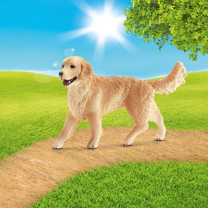 Actual product image Schleich Golden Retriever
