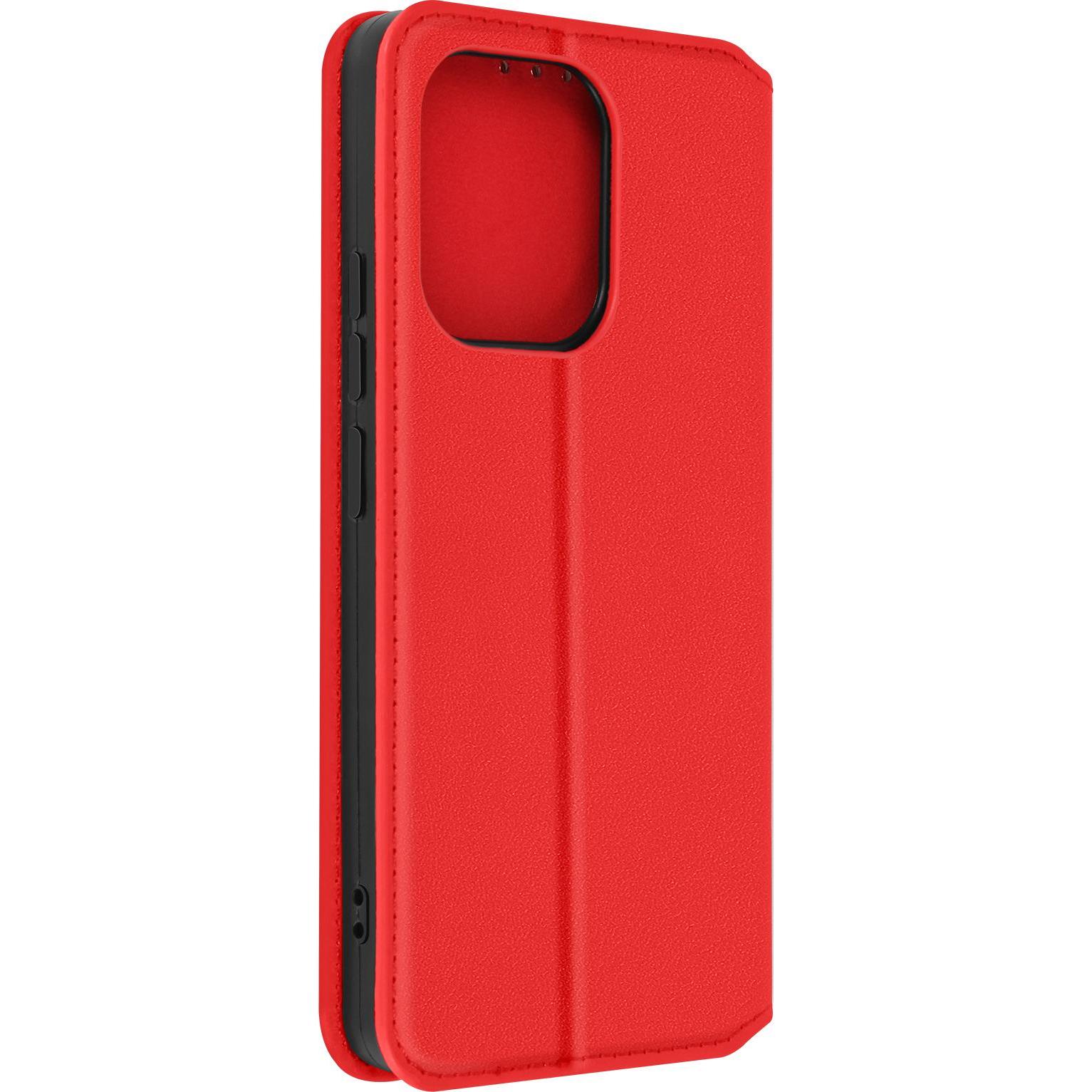 Thumbnail - Avizar Classic Edition, Backcover mit Magnetklappe Series (Xiaomi Redmi Note 13), Smartphone Hülle, Rot
