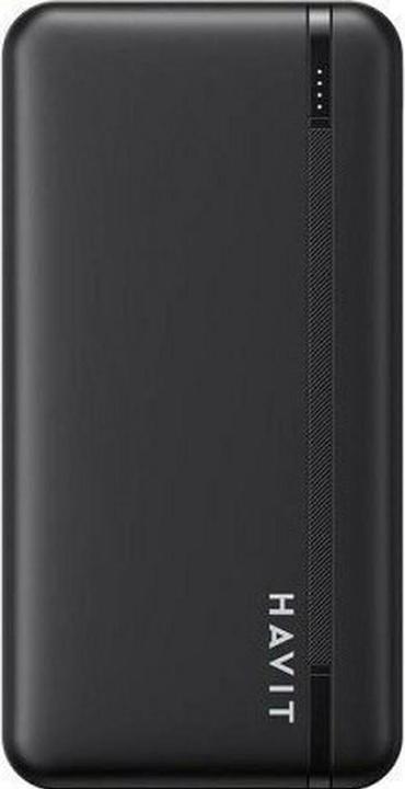 Havit Powerbank PB90 10000 mAh (black) (10000 mAh, 22.50 W, 18.50 Wh)