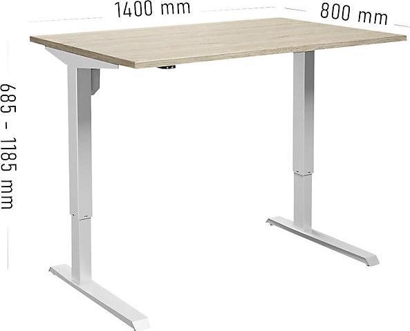 Actual product image kaiserkraft Venla (140 x 80 x 118.5 cm)
