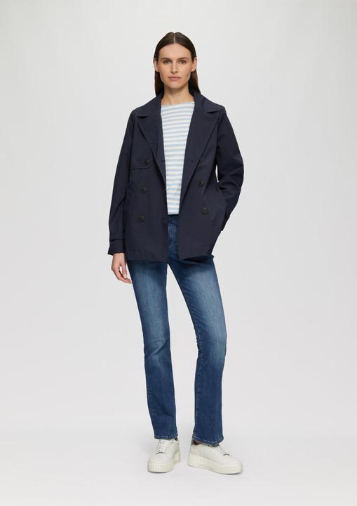 Produktbild S.Oliver Outdoor-Jacke Wasserabweisende Cabanjacke mit Riegeldetail am Ärmel (34)