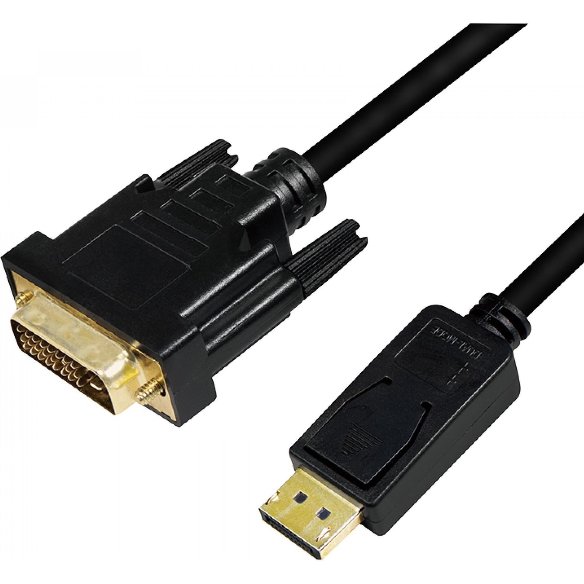 LogiLink DisplayPort — DVI (5 m, DisplayPort), Video Kabel