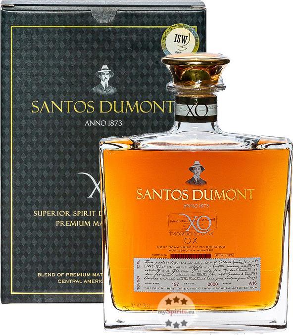 Produktbild Santos Dumont Spirits XO Rum (1 x 70 cl)