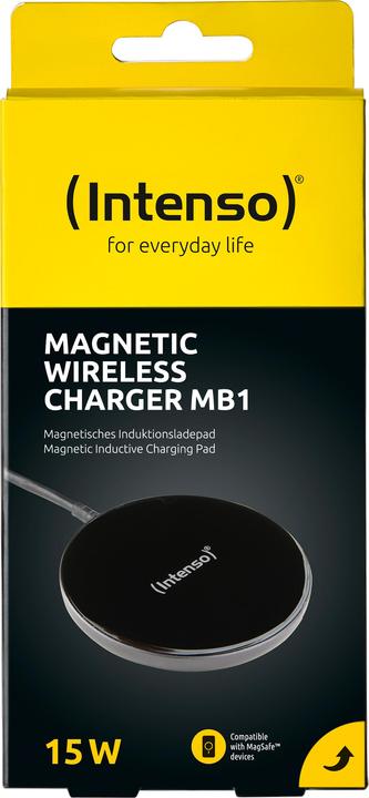Produktbild Intenso Magnetic Wireless Charger MB1 schwarz (15 W)