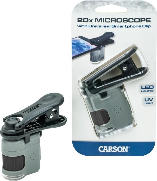 Produktbild Carson Mikroskop mit LED MicroMiniHookUp