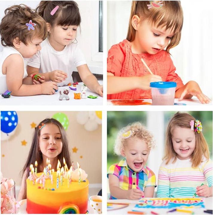 Produktbild Activity Board 28 Stück niedliche Haarspangen, modisches Haarschmuck-Haarspangen-Set, rutschfeste (28 Stk.)