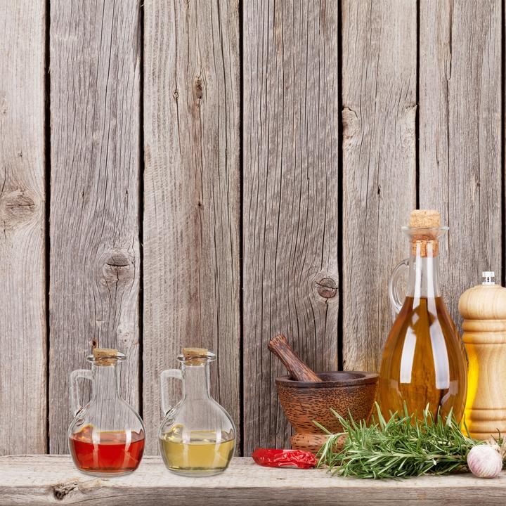 Image du produit Relaxdays Bouteille huile et vinaigre, lot de 2 (180 ml)
