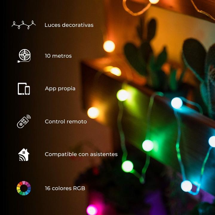 Produktbild KSIX Colorled LED Bubbles Strip 10 M (Mehrfarbig, 1000 cm, Indoor)