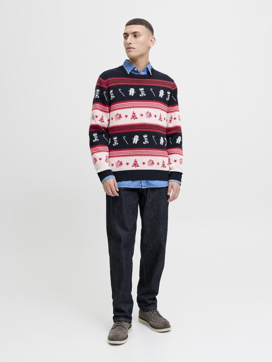 Produktbild Jack & Jones Jjxmas Noel Knit Crew Neck (S)