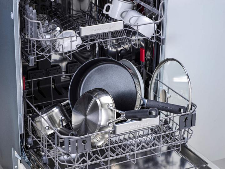 Produktbild KitchenAid Stahlpfanne Klassisch Edelstahl (Edelstahl, 14 x 10.50 cm)