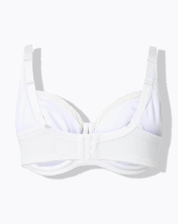 Actual product image Ulla Popken Tonal Polka Dot Underwire Bra (110 E)