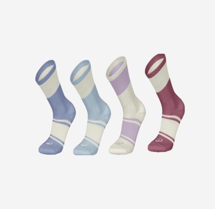 Produktbild Artengo Kids' Sports Socks Tri-Pack RS 300 - Multicolour (35 - 38)