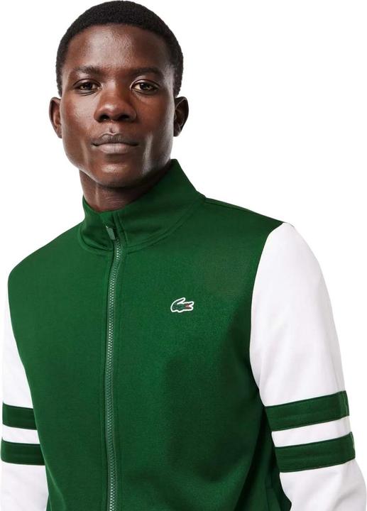 Actual product image Lacoste Unisex Adult Sportsuit Striped Tennis Jacket (XS)