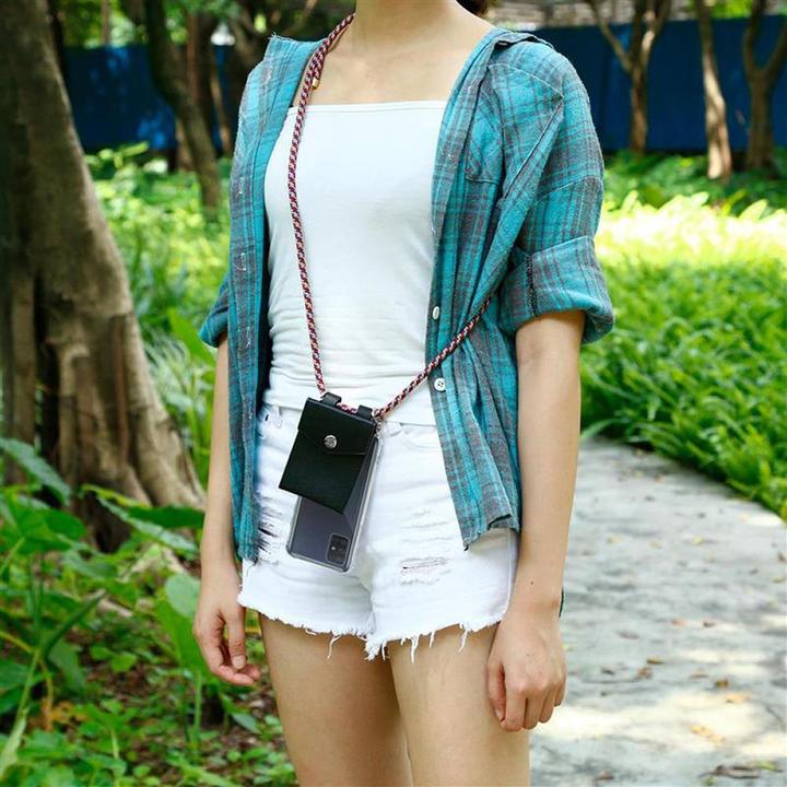 Produktbild Cadorabo TPU Handy Kette SILBER Cover