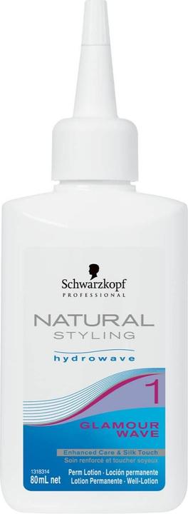Schwarzkopf Professional Glamour 1 Natural Styling Hydrowave (Hair gel, 80 ml)