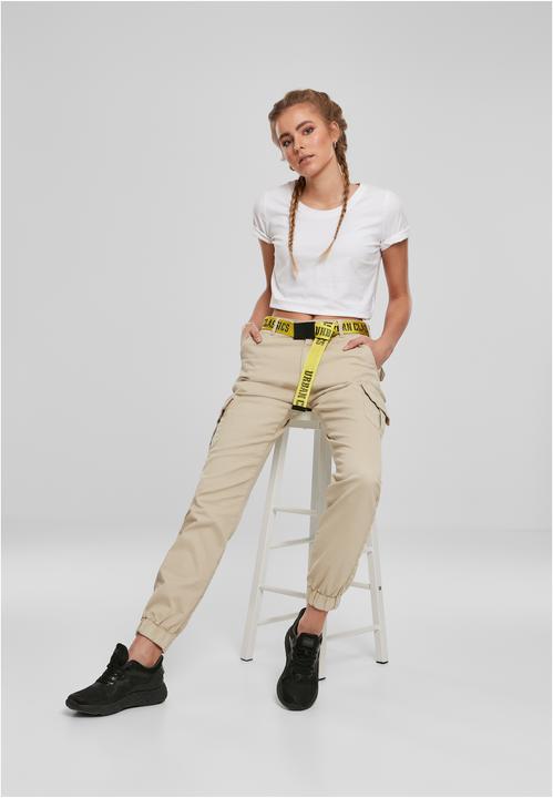 Actual product image Urban Classics Ladies High Waist Cargo Pants (26)