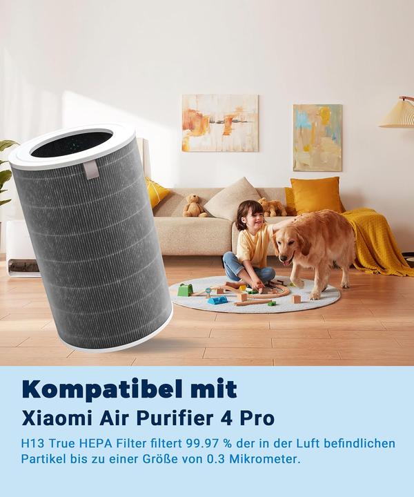 Produktbild Facecool Ersatzfilter für Xiaomi Smart Air Purifier 4 Pro (1x)