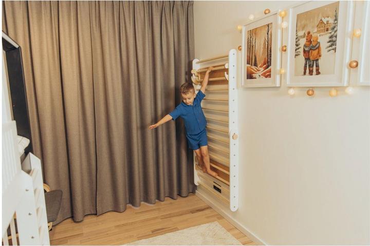 Actual product image Duck Woodworks Climbing triangle wall set