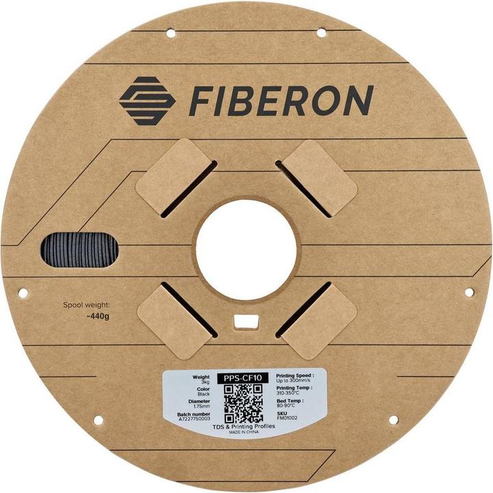 Produktbild Polymaker PPS-CF10 1,75mm BLACK 3kg (1.75 mm, 3000 g)