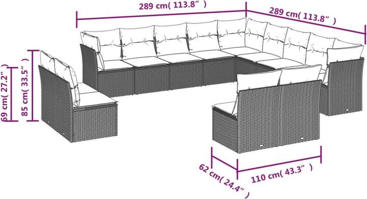 Produktbild vidaXL Kaia