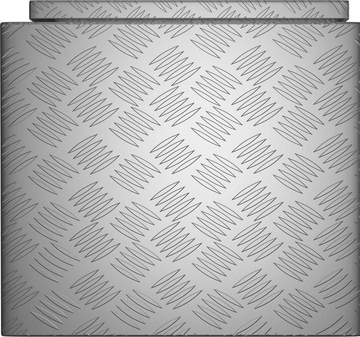 Produktbild MSW Alubox Riffelblech Alukiste Truckbox Werkzeugbox Transportkiste Deichselbox 119L