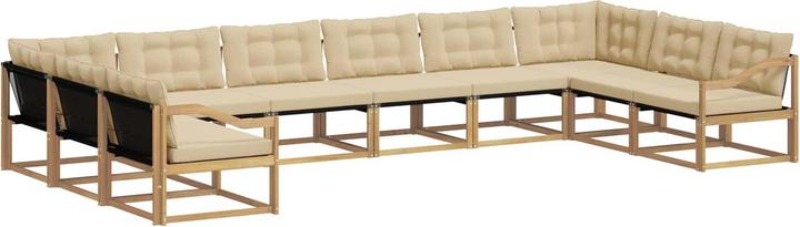 Beige, Braun, Weiss