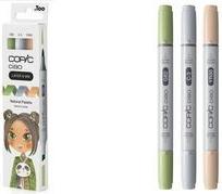 Produktbild Copic CIAO - Marker (G-82 Spring Dim Green, C-3 cool Gray No. 3, YR-00 Powder Pink, 6 mm, 3 x)
