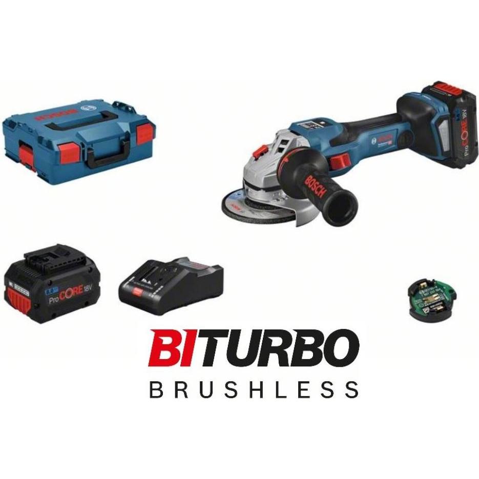 Bosch Professional, Winkelschleifer, GWS 18V-15 SC (125 mm)