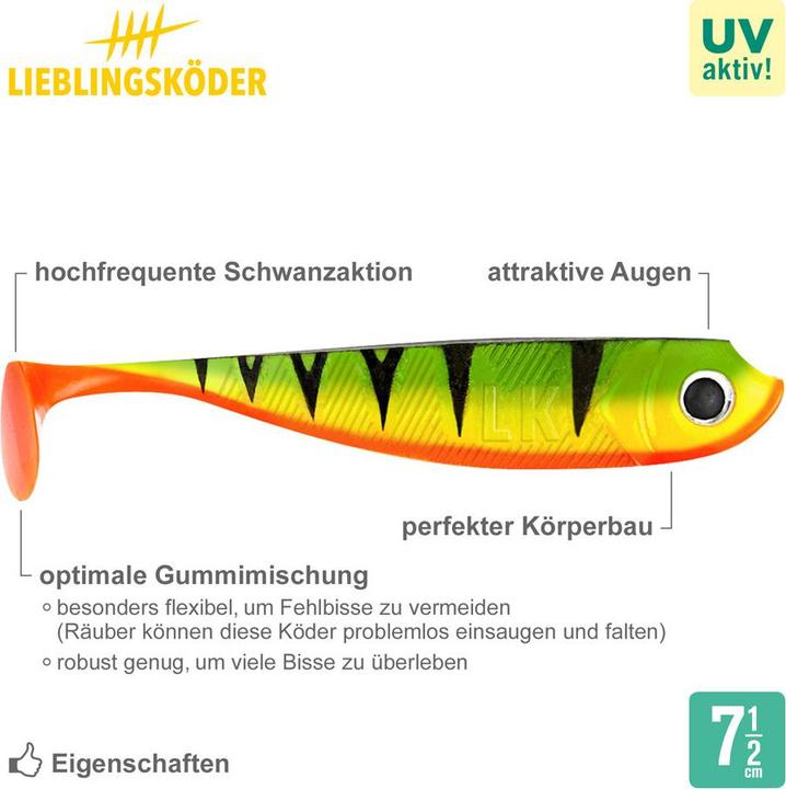 Image du produit Lieblingsköder Tigre de feu (7.50 cm)