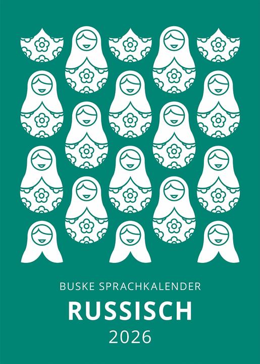 Image du produit Sprachkalender Russisch 2026 (Couverture souple, Allemand)