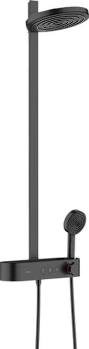 hansgrohe Showerpipe 260 2jet avec ShowerTablet Select 400 : couleur - noir mat