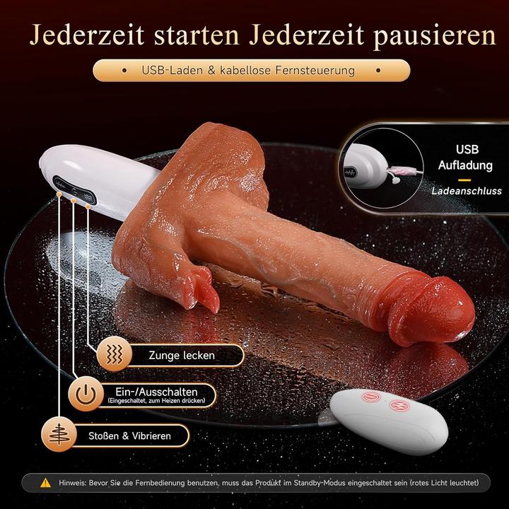 Produktbild NoName Vibrator mit Stoss- und Vibrationsfunktion