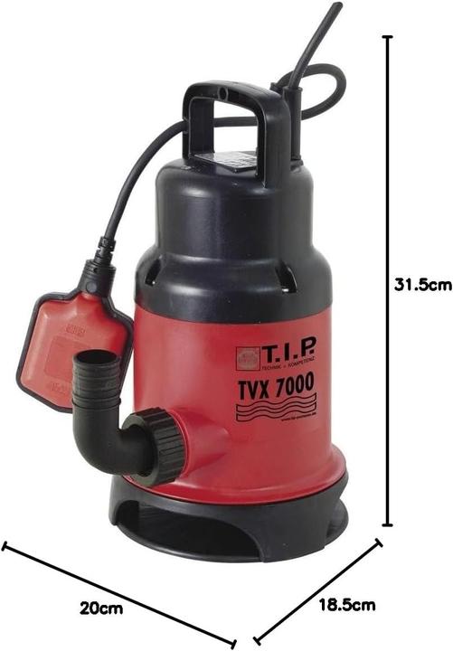 Produktbild T.I.P. Schmutzwasser-Tauchpumpe 30268 (Schmutzwasserpumpe)