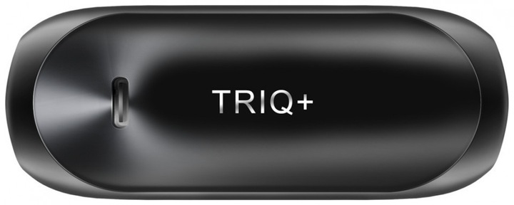 Actual product image Intezze TRIQ+ Earbud Bluetooth Handsfree Headphones with Charging Case Black