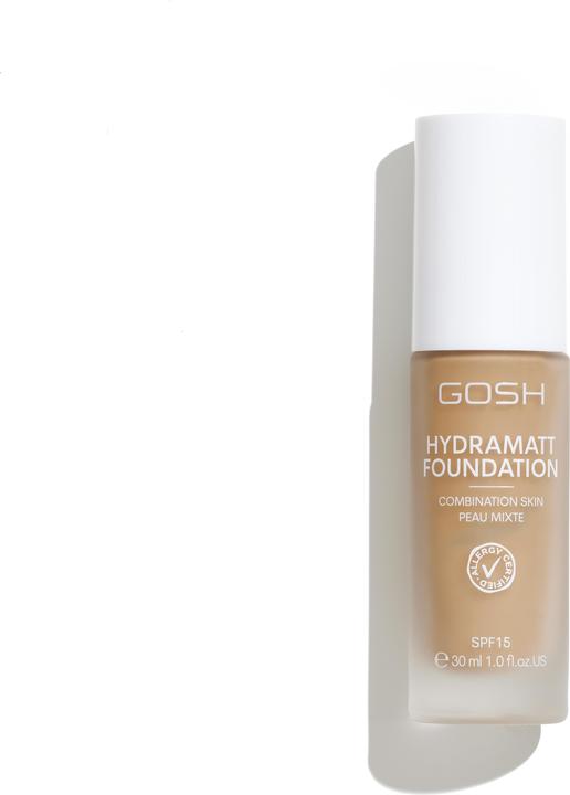Actual product image Copenhagen GOSH - Hydramatt Foundation Light Dark 010Y 30 ml (010Y)