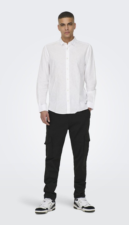 Actual product image Only & Sons Plain Cargo Trousers (W30/L30)