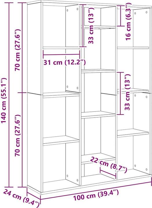 Produktbild vidaXL Raumteiler