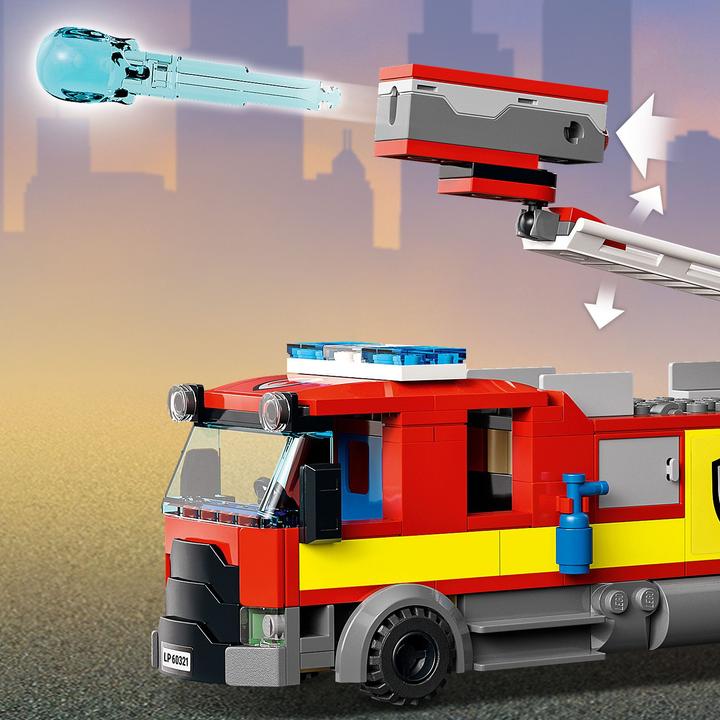 Actual product image LEGO Firefighting operation with firefighting team (60321, LEGO City)